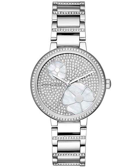 women's michael kors courtney crystal bracelet watch 36mm|Michael Kors Women's Courtney Two.